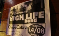 Koncert grupe High Life u beach baru ChupaChabra
