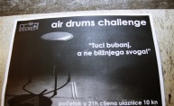 Air drums contest u Zadru