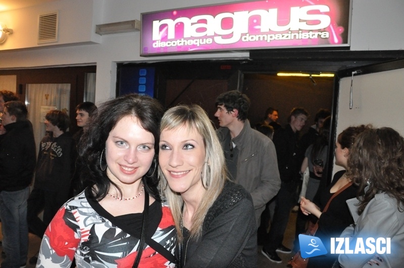 Odlični The Night Express Band u diskoteci Magnus 
