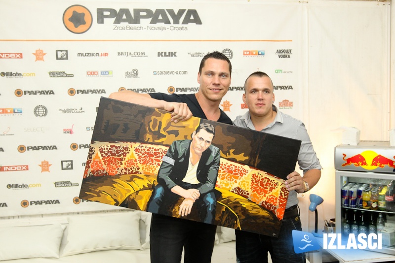 DJ Tiësto zapalio Papayju