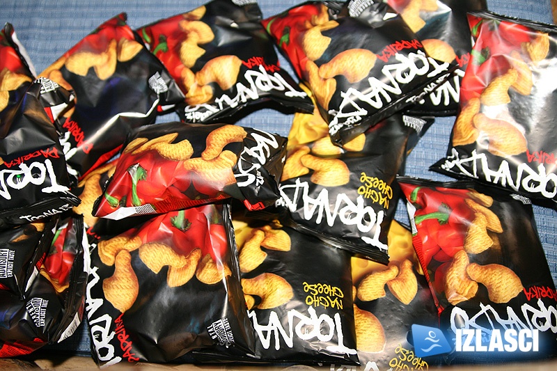 Hej, fotkaj me sa Tornado Ryderz chipsom! Makina, Vodice