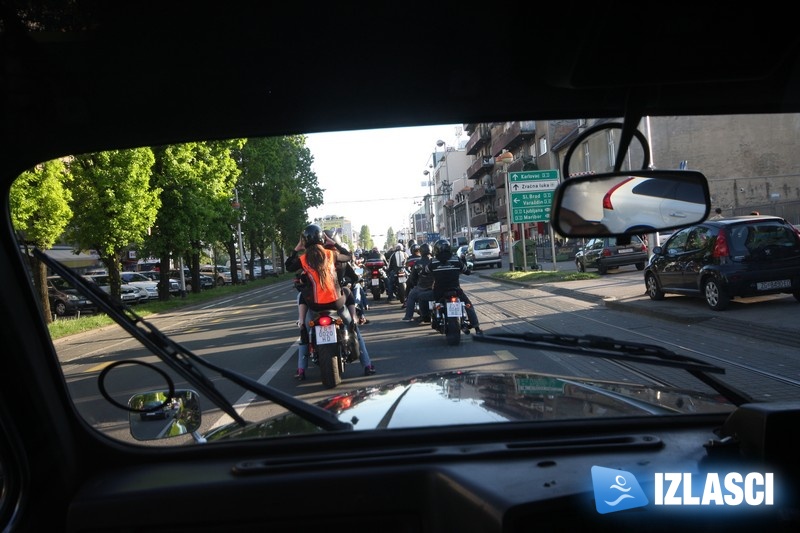 Bajkerski mimohod i događanja s Prvog motorističkog sajma u Zagrebu