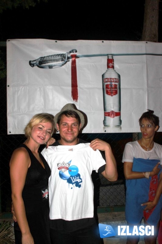 Wet T-Shirt Smirnoff party u Summer clubu Dali u Medulinu