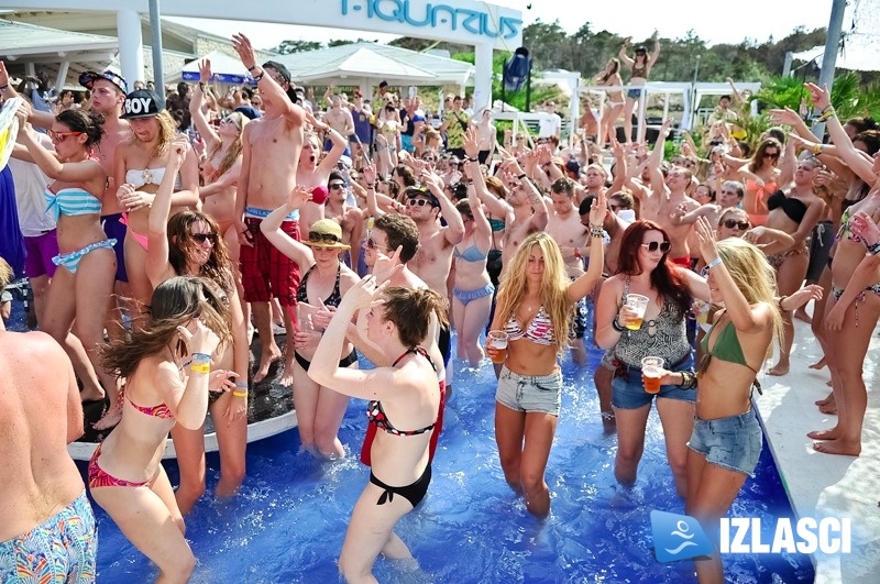 Hideout Festival after beach party