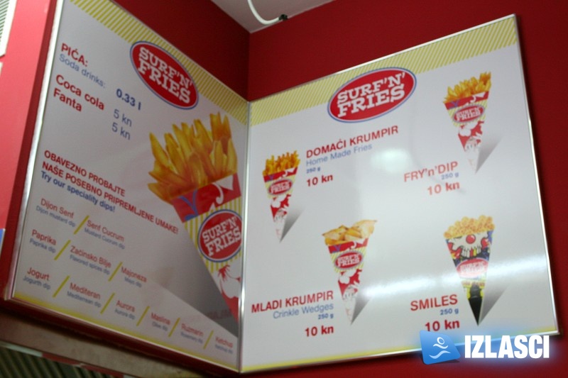 Surf'n'Fries - najbolji pomfri u gradu!