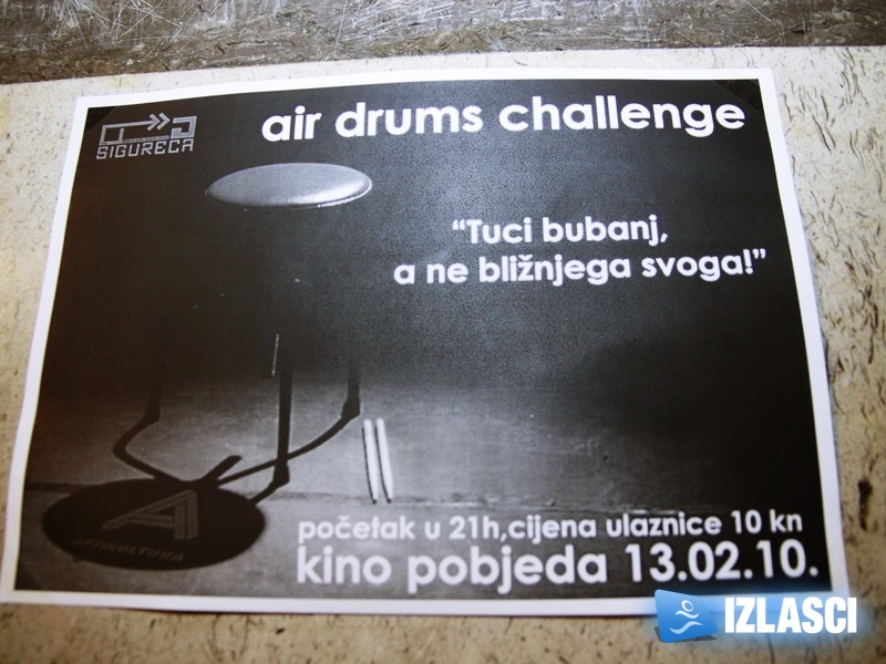 Air drums contest u Zadru